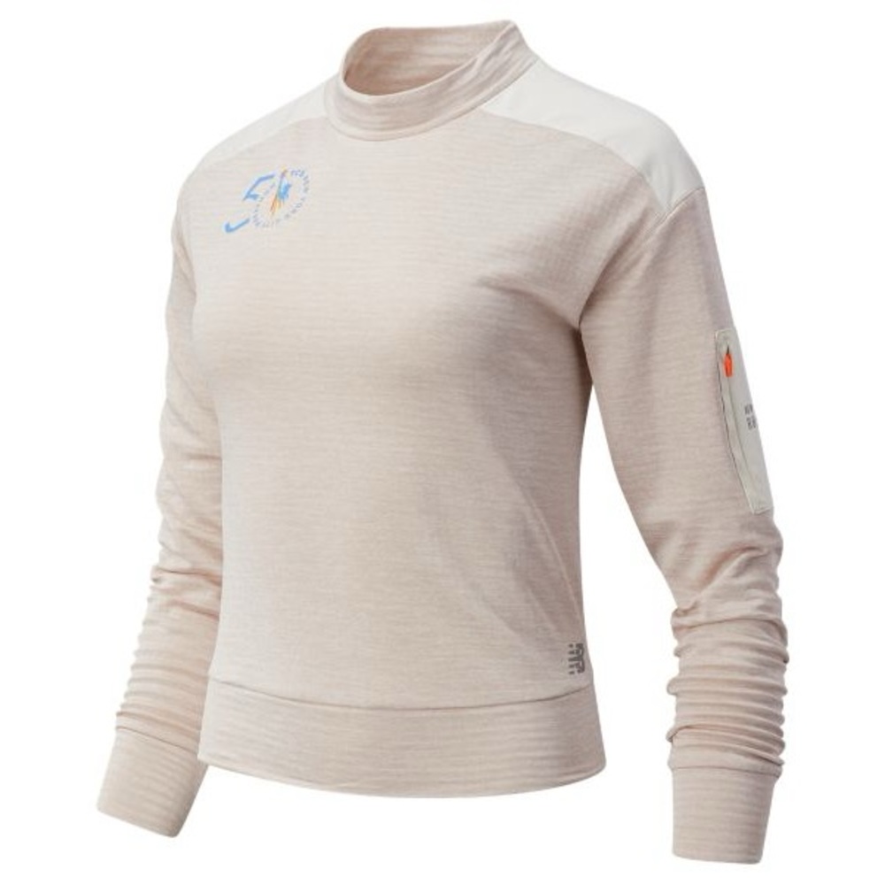 New Balance - 50th NYC Marathon Hear Grid Cropped Pull Over